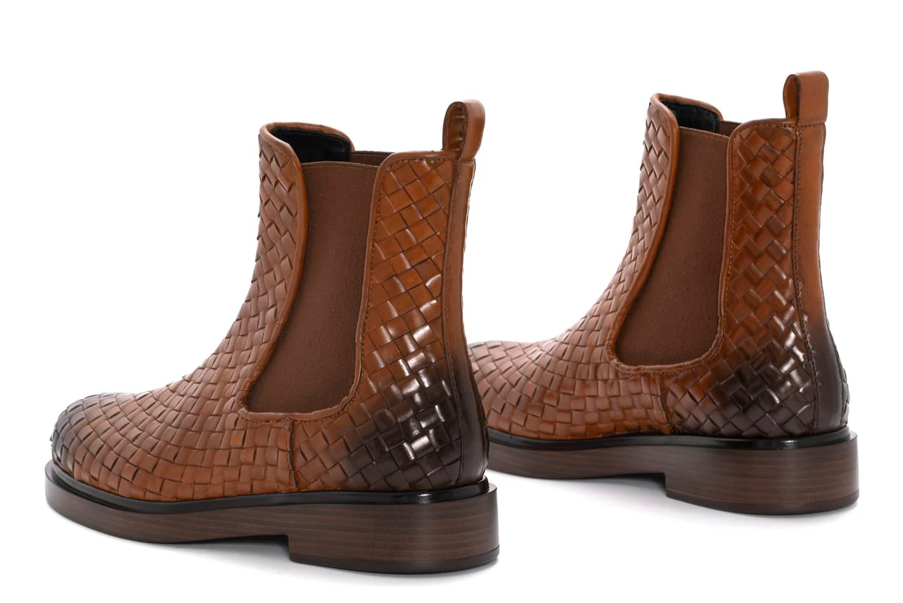 BOTIN PLANO SELINE TRENZADO 8MM NEPAL LEGNO - Image 3