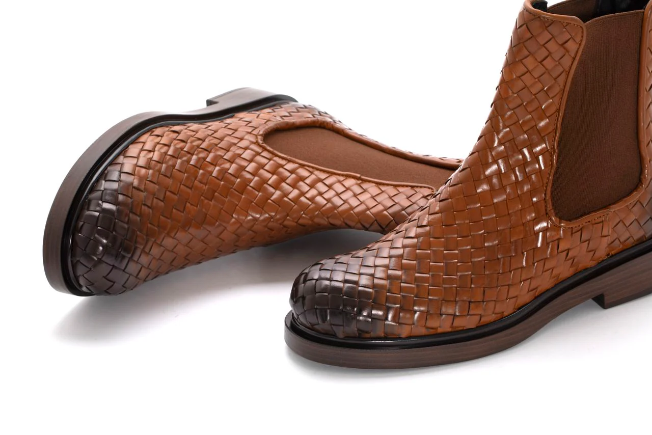 BOTIN PLANO SELINE TRENZADO 8MM NEPAL LEGNO - Image 4
