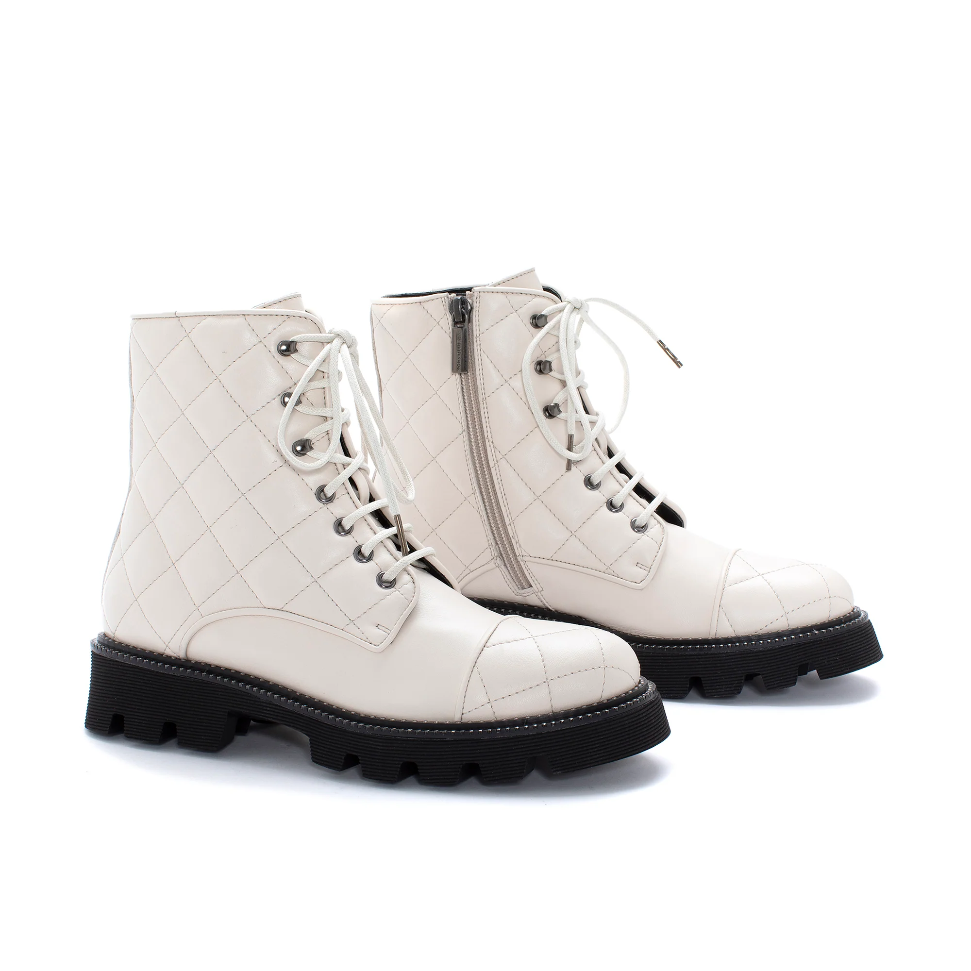 BOTIN PLANO ALYSON PIUMA HIELO - Image 2