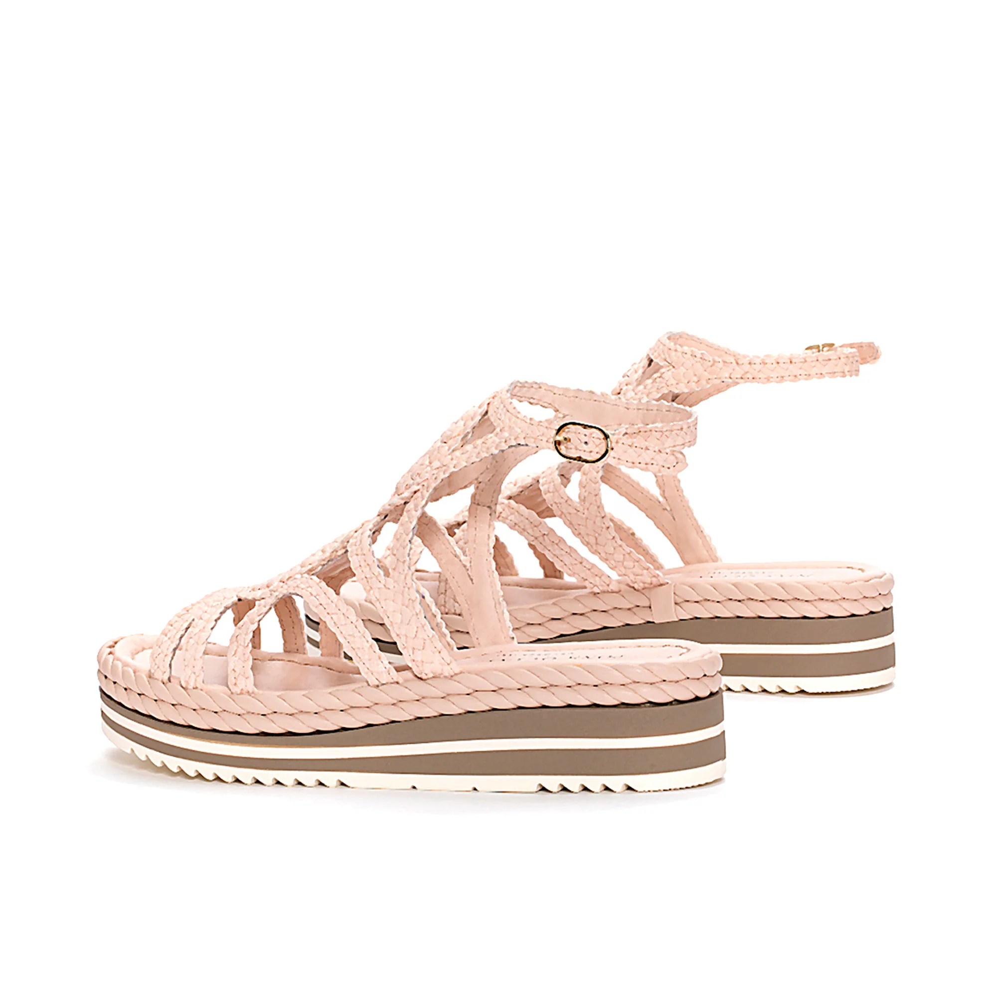 SANDALIA PLATAFORMA MILAN WET ROSA - Image 3