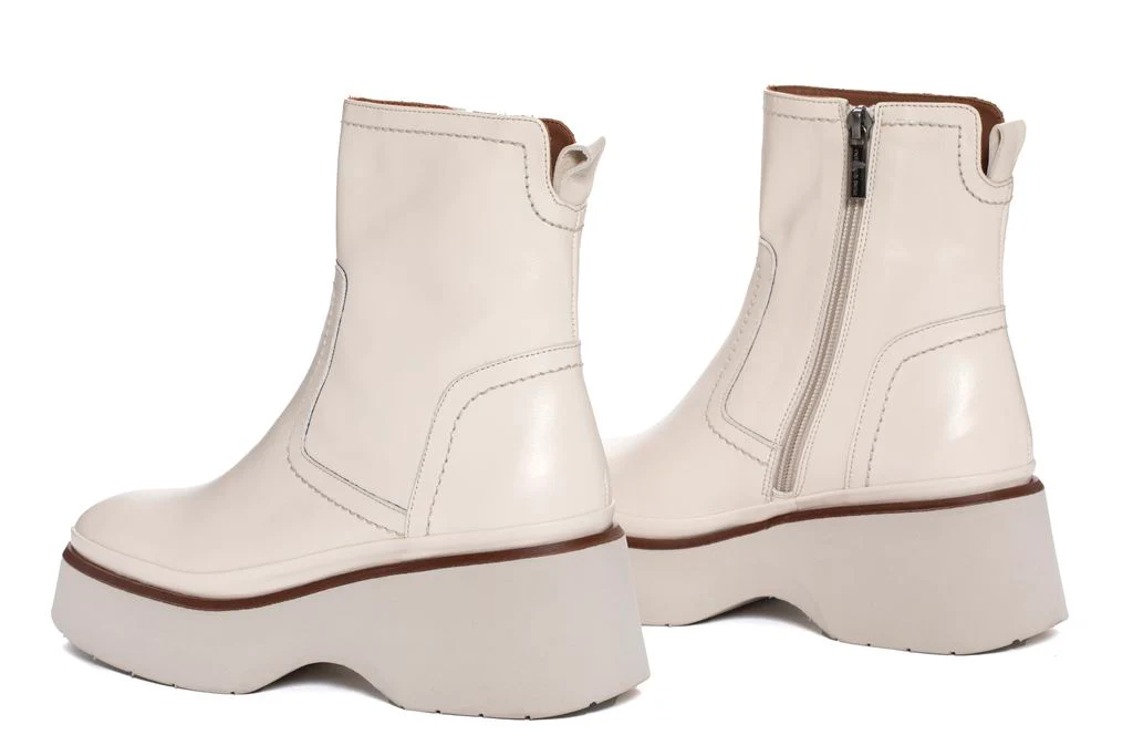 BOTIN PLATAFORMA RAQUEL PIUMA HIELO - Image 3