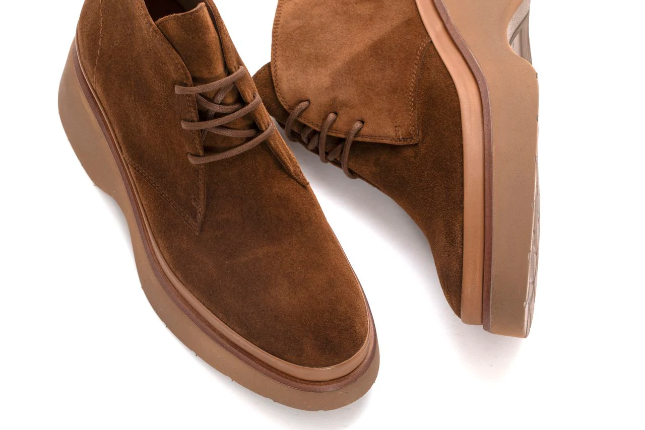 BOTIN PLATAFORMA RAQUEL VELOUR TOFFE - Image 5
