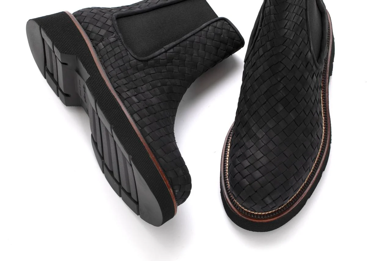 BOTIN PLATAFORMA JIMMY TRZ.ANTE NEGRO - Image 4