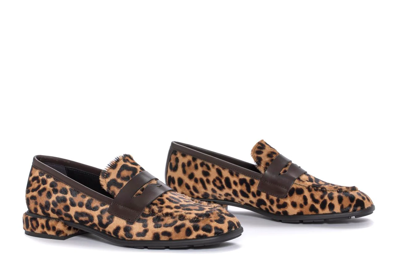 MOCASIN PLANO MOLLY PONY MACULATTO BEIGE - Image 3