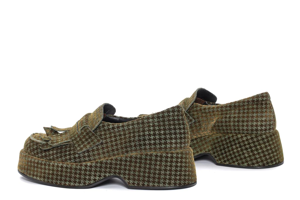 MOCASIN PLATAFORMA FLIPER PIE DE POULE FOREST - Image 3