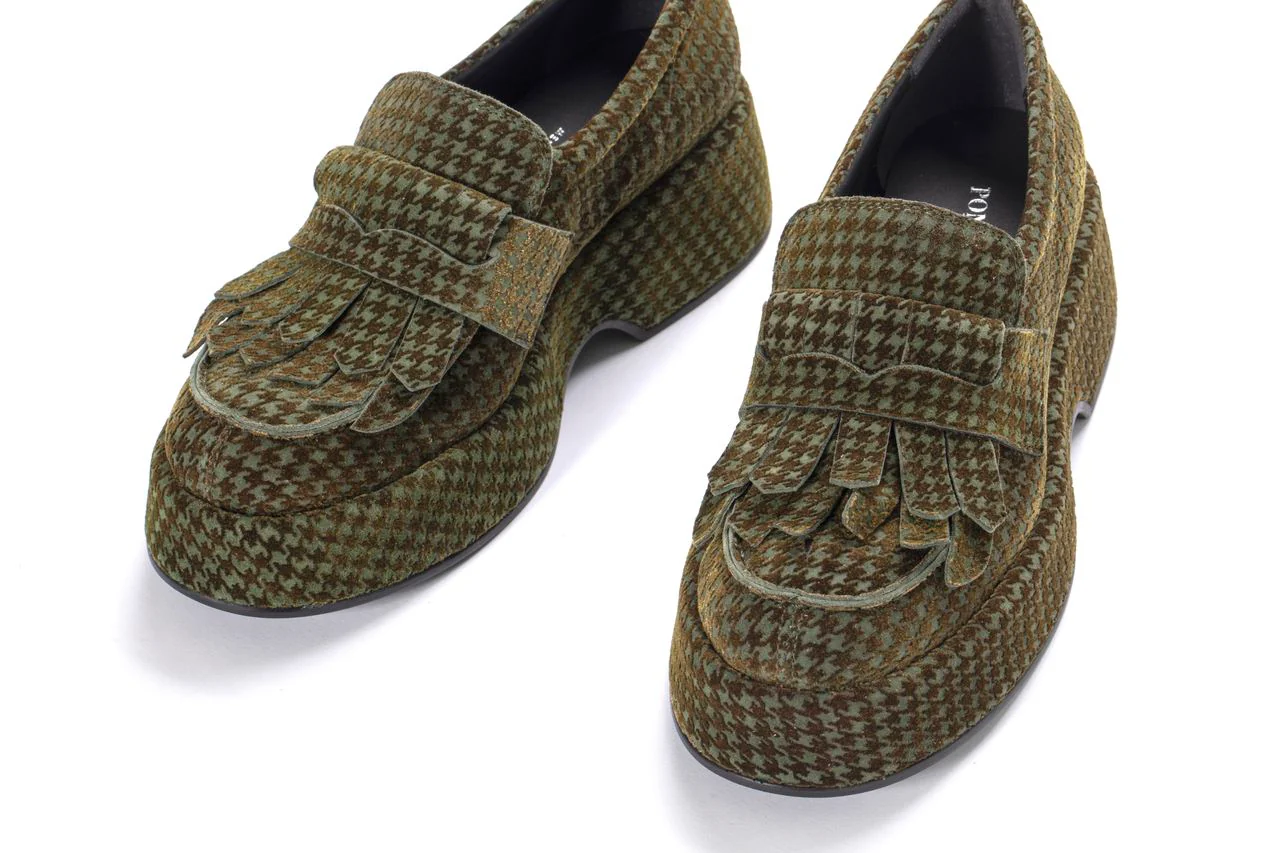MOCASIN PLATAFORMA FLIPER PIE DE POULE FOREST - Image 4