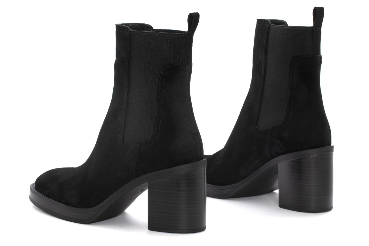 BOTIN TACON MABEL VELOUR NEGRO - Image 3