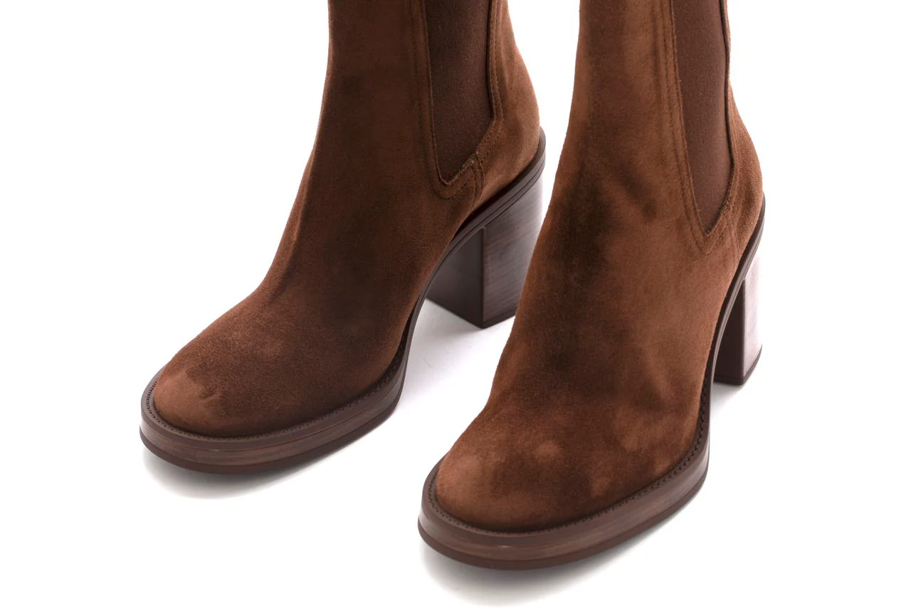 BOTIN TACON MABEL VELOUR EBANO - Image 5