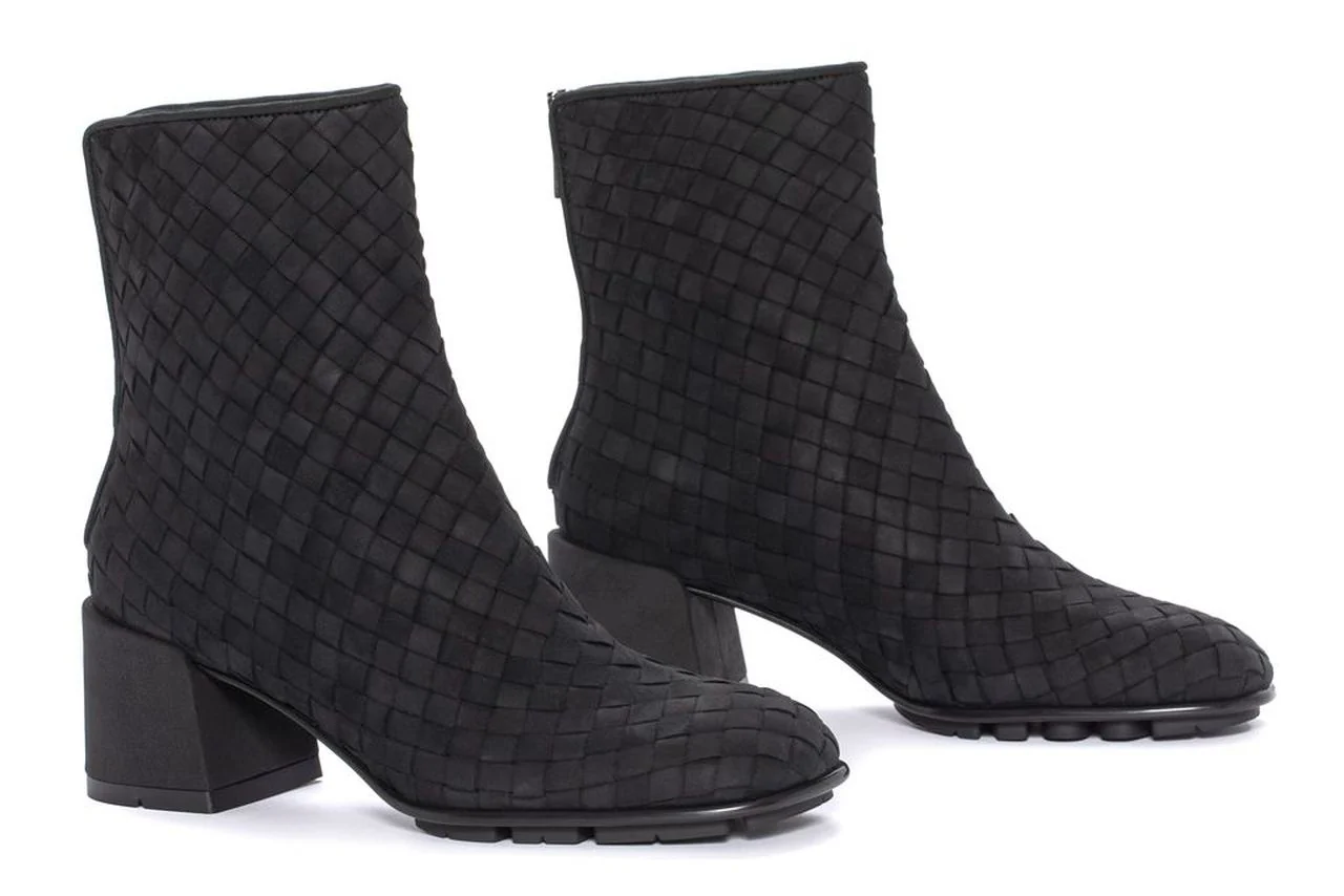 BOTIN TACON VICHY ANTE NEGRO 8MM - Image 2