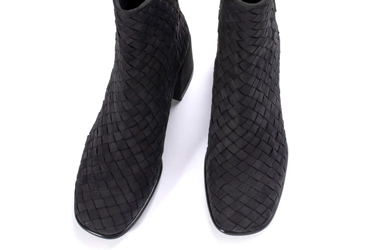 BOTIN TACON VICHY ANTE NEGRO 8MM - Image 4