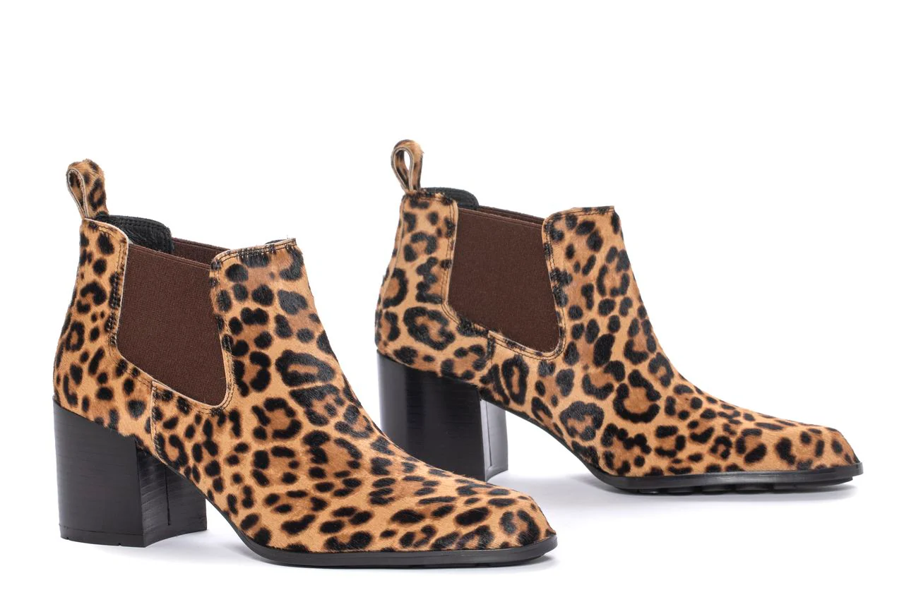 BOTIN TACON MEGHAN PONY MACULATTO BEIGE - Image 4