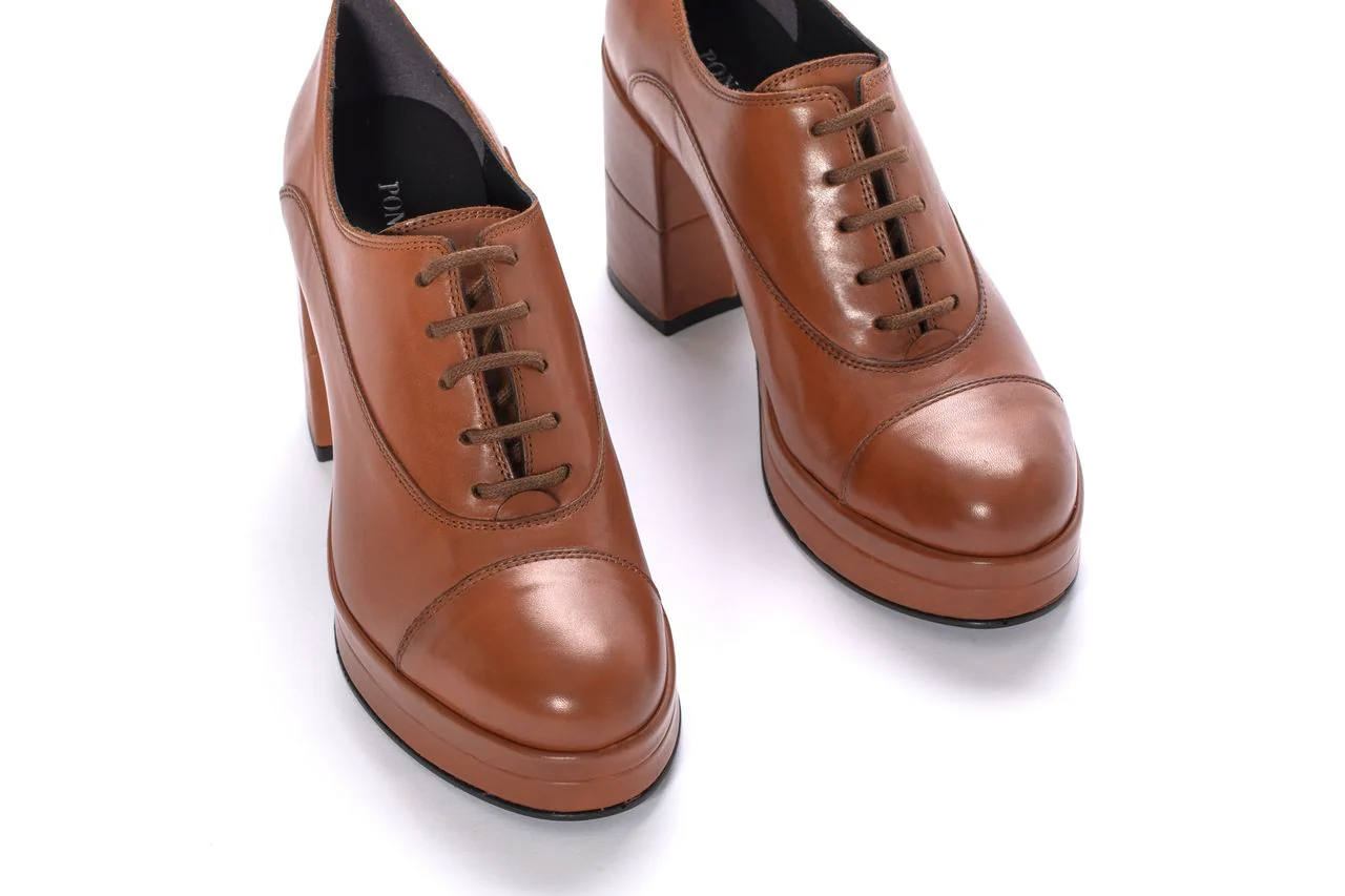 BLUCHER TACON BRISA BABY CALF CUERO - Image 4