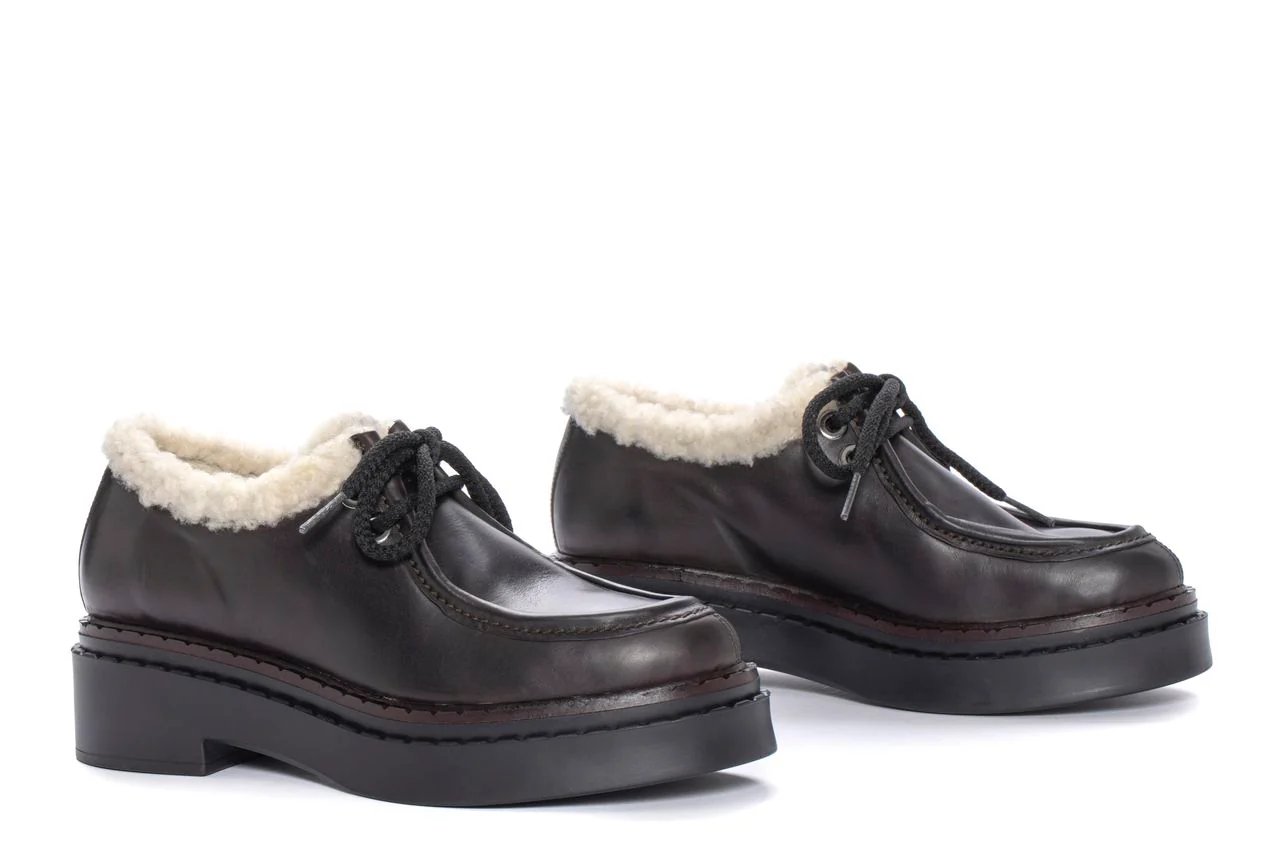 ZAPATO PLATAFORMA NADIA MAKETE EXPRESS + MOUTON BEIGE - Image 2