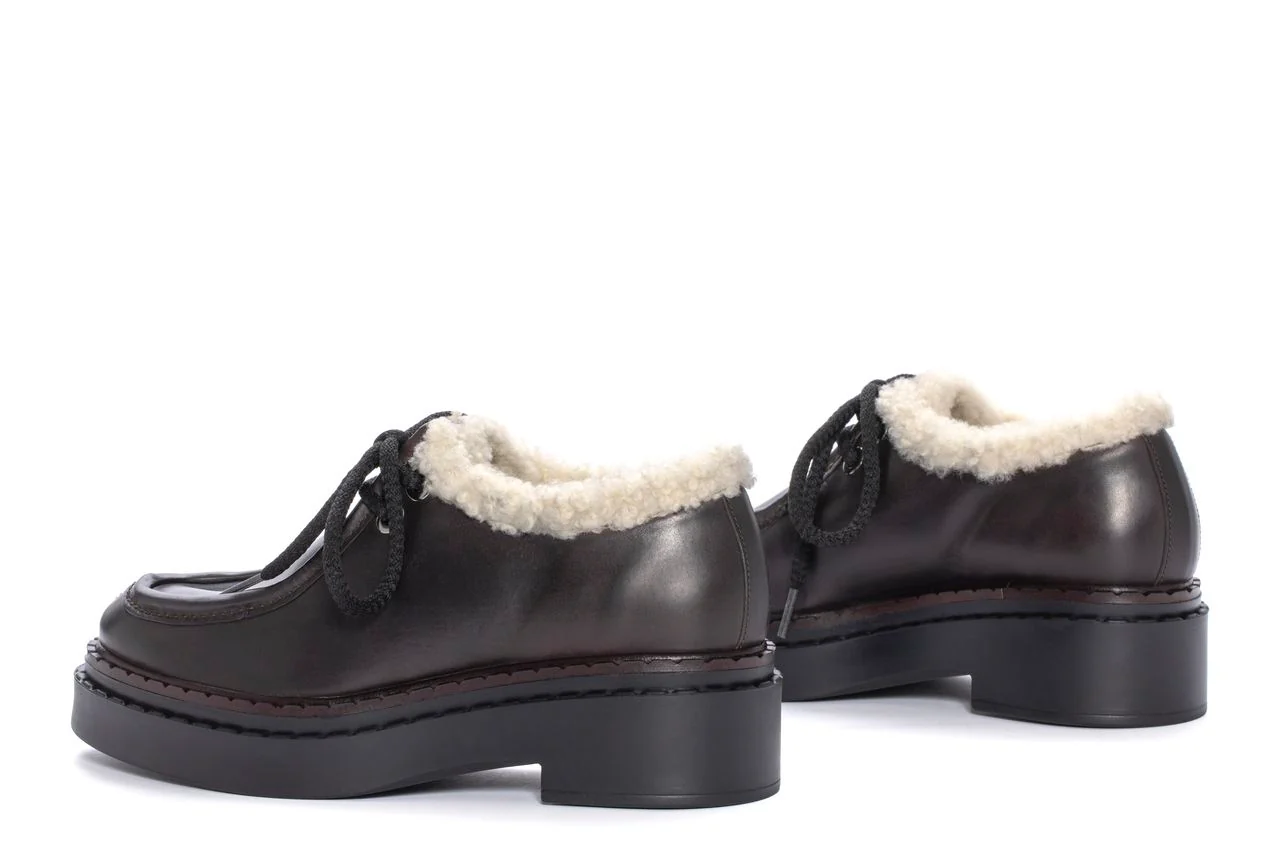 ZAPATO PLATAFORMA NADIA MAKETE EXPRESS + MOUTON BEIGE - Image 3