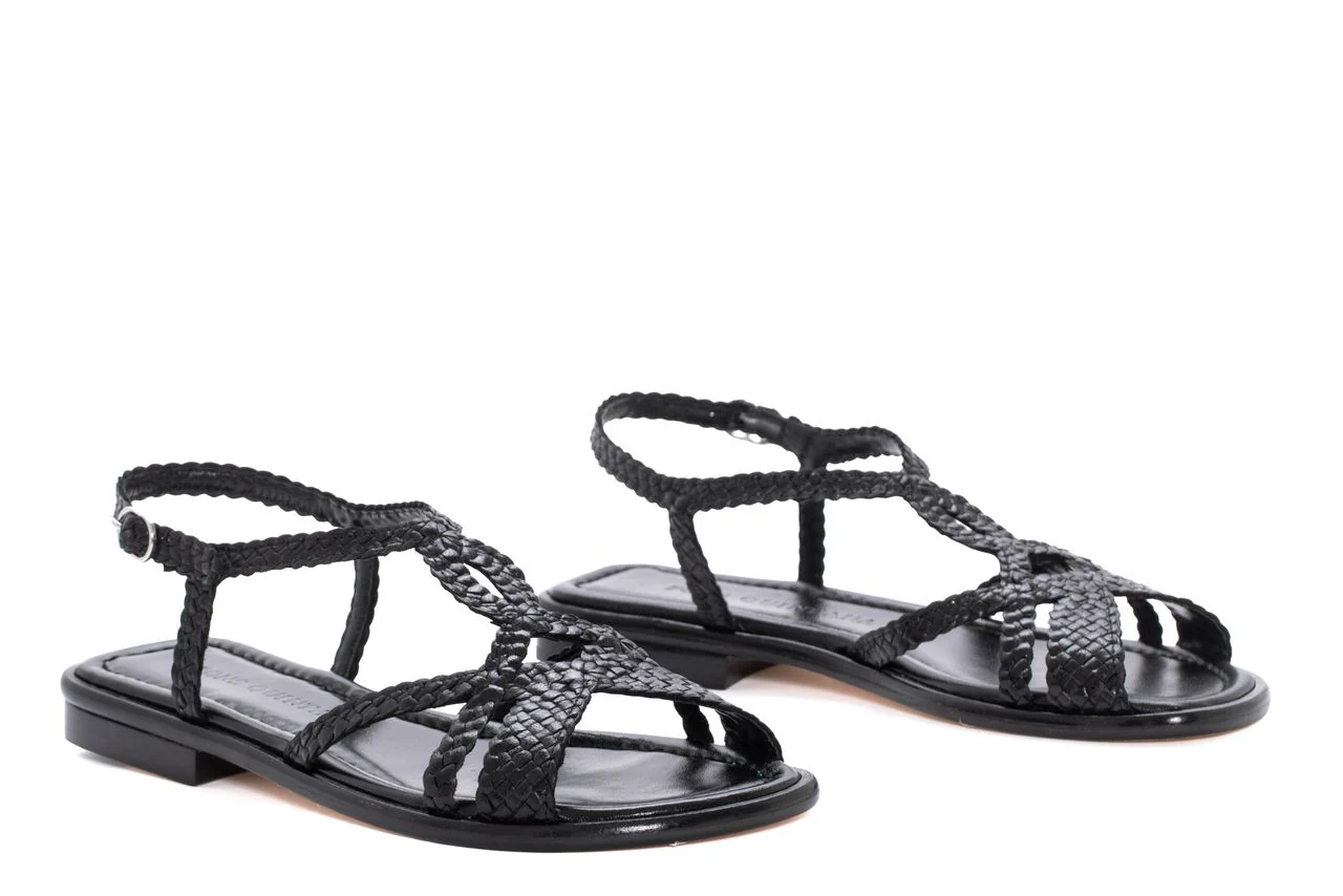 SANDALIA PLANA TINA NEGRO - Image 2