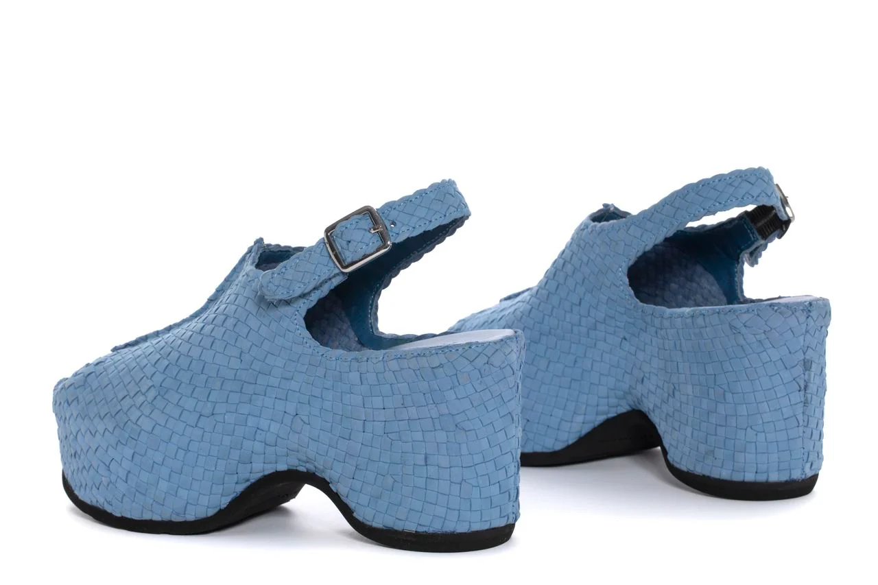 SANDALIA PLATAFORMA DELHI VELVET JEANS - Image 3