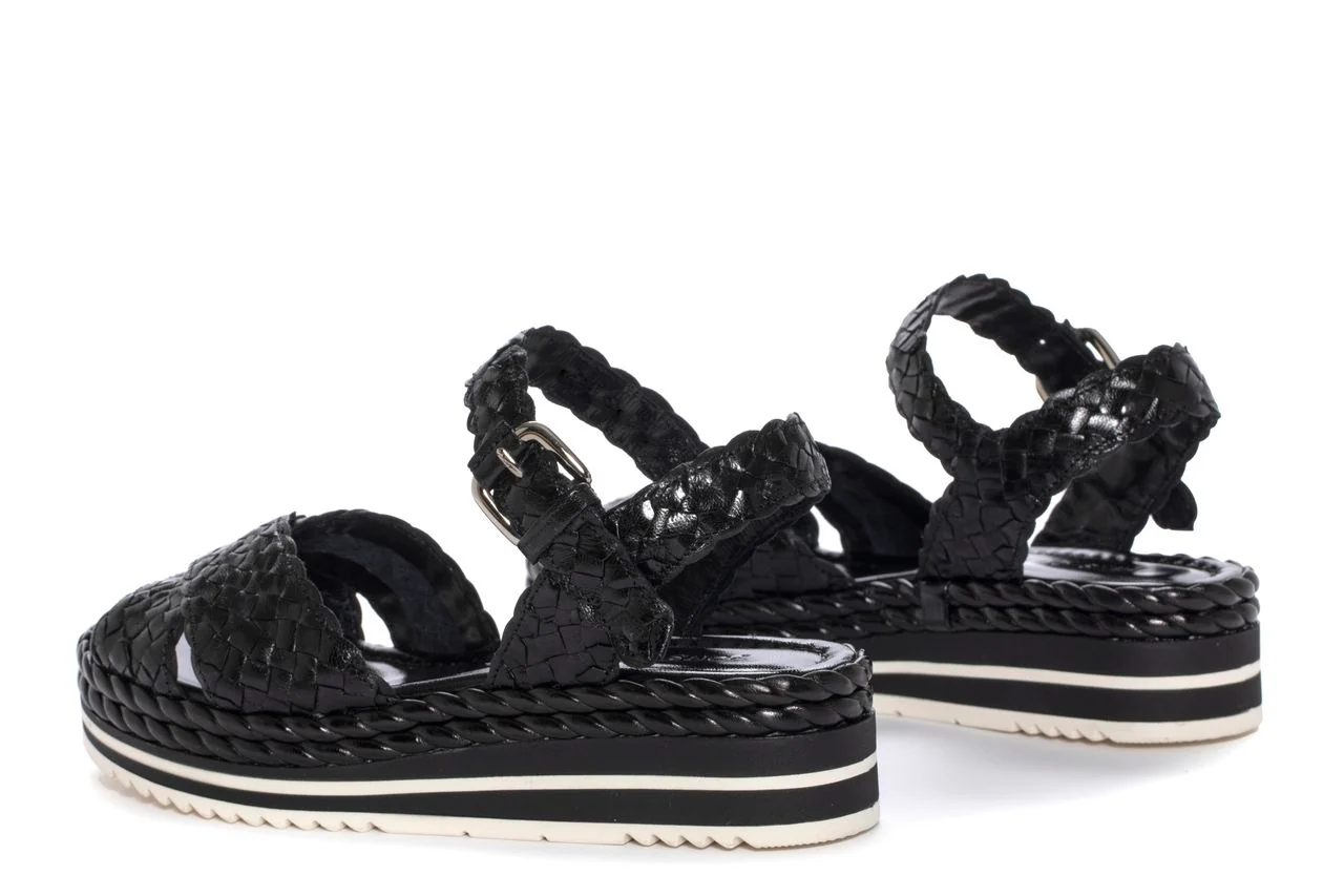 SANDALIA PLATAFORMA MILAN NEGRO - Image 3