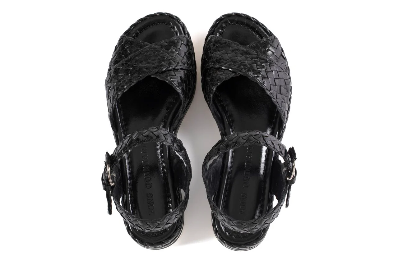 SANDALIA PLATAFORMA MILAN NEGRO - Image 4