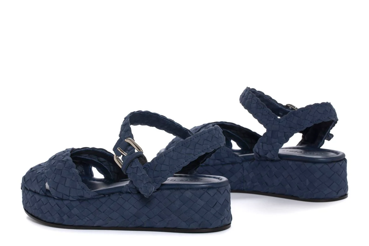 SANDALIA PLATAFORMA FORLI VELVET AZULON - Image 3