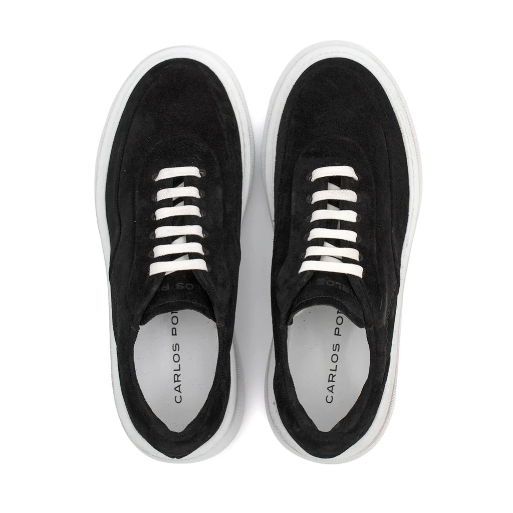 SNEAKER MALAYA VELOUR NEGRO - Image 4