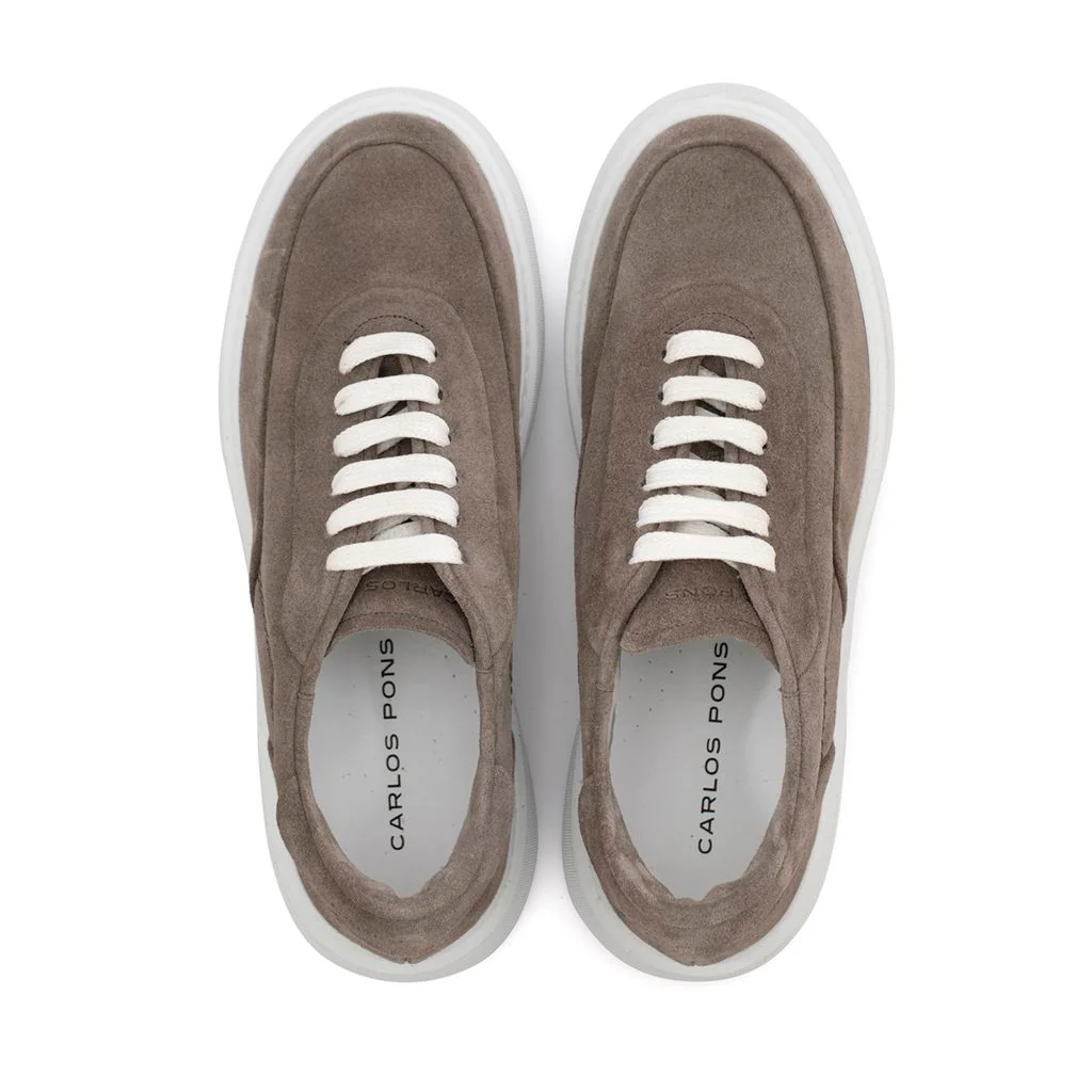 SNEAKER MALAYA VELOUR GREY - Image 4
