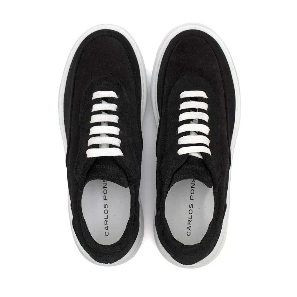 SNEAKER MALAYA VELOUR NEGRO - Image 4