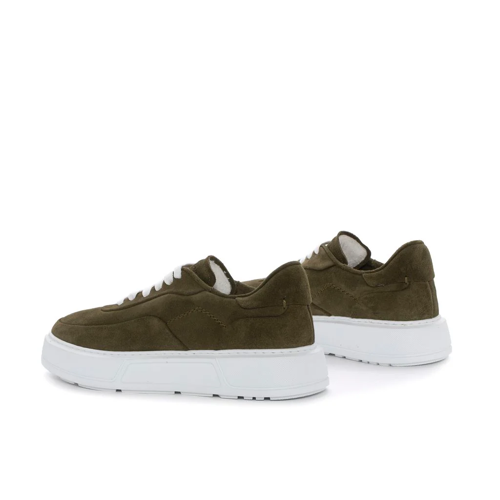 SNEAKER MALAYA VELOUR OLIVA - Image 3
