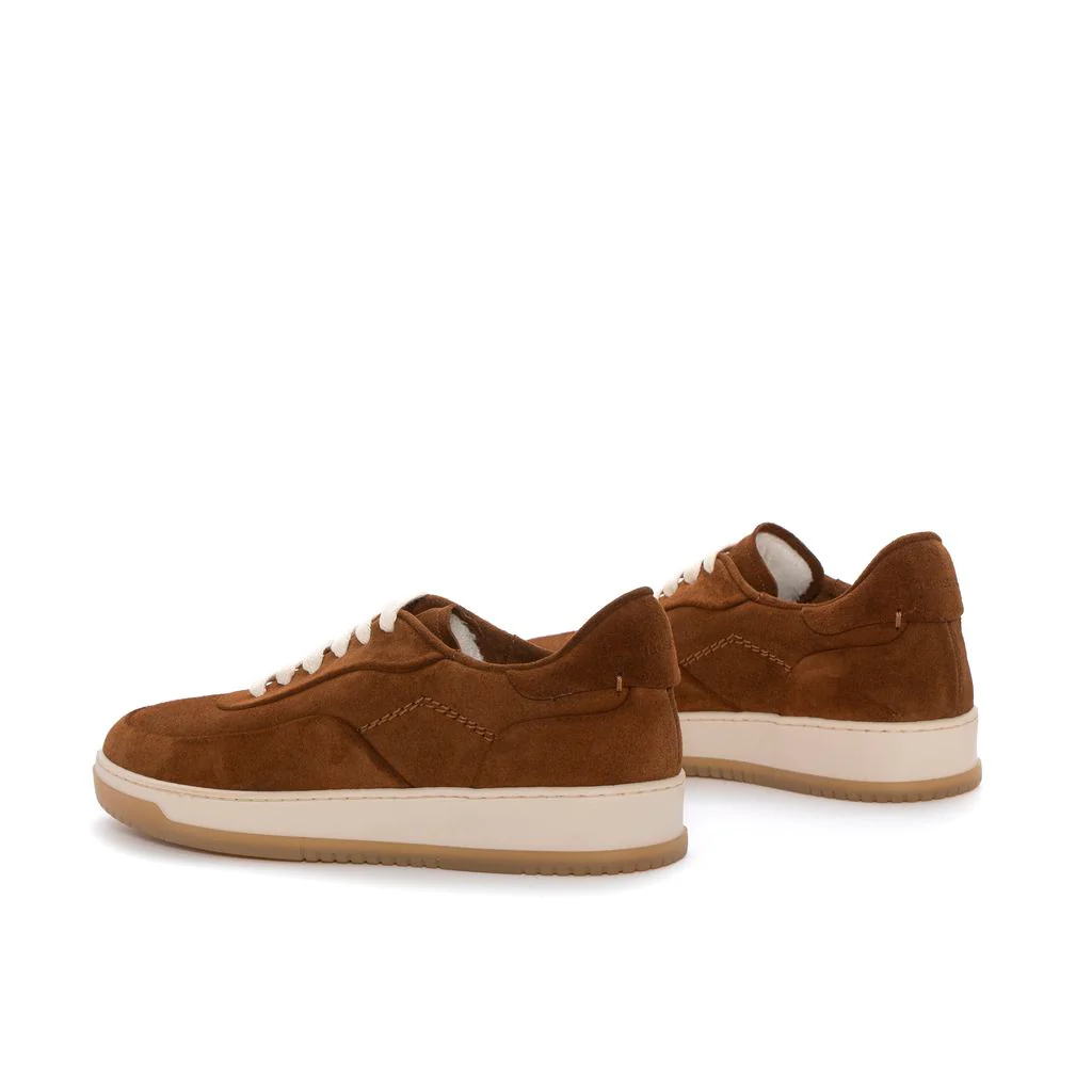 SNEAKER AMBER VELOUR TABACO - Image 3