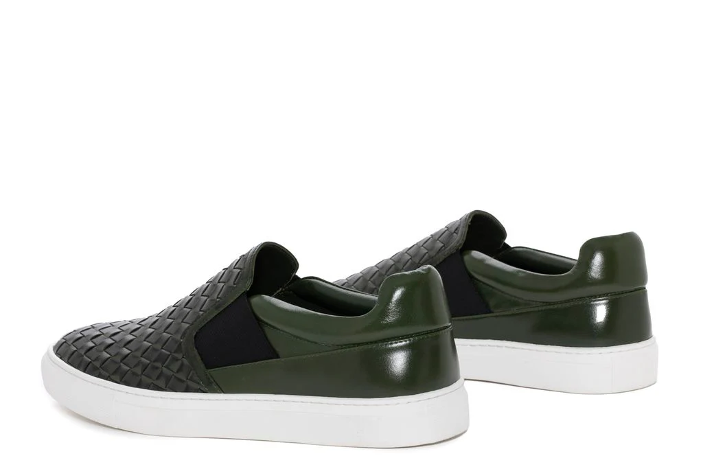 ZAPATO DEPORTIVO M001 TRENZADO VERDE - Image 3