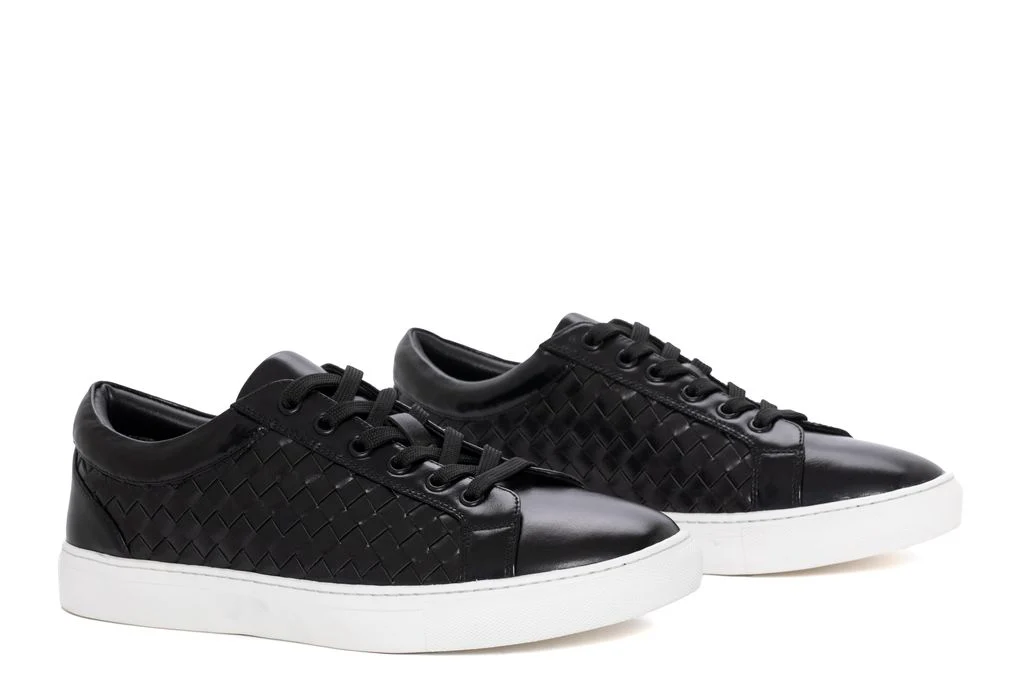 ZAPATO DEPORTIVO M002 TRENZADO NEGRO - Image 2