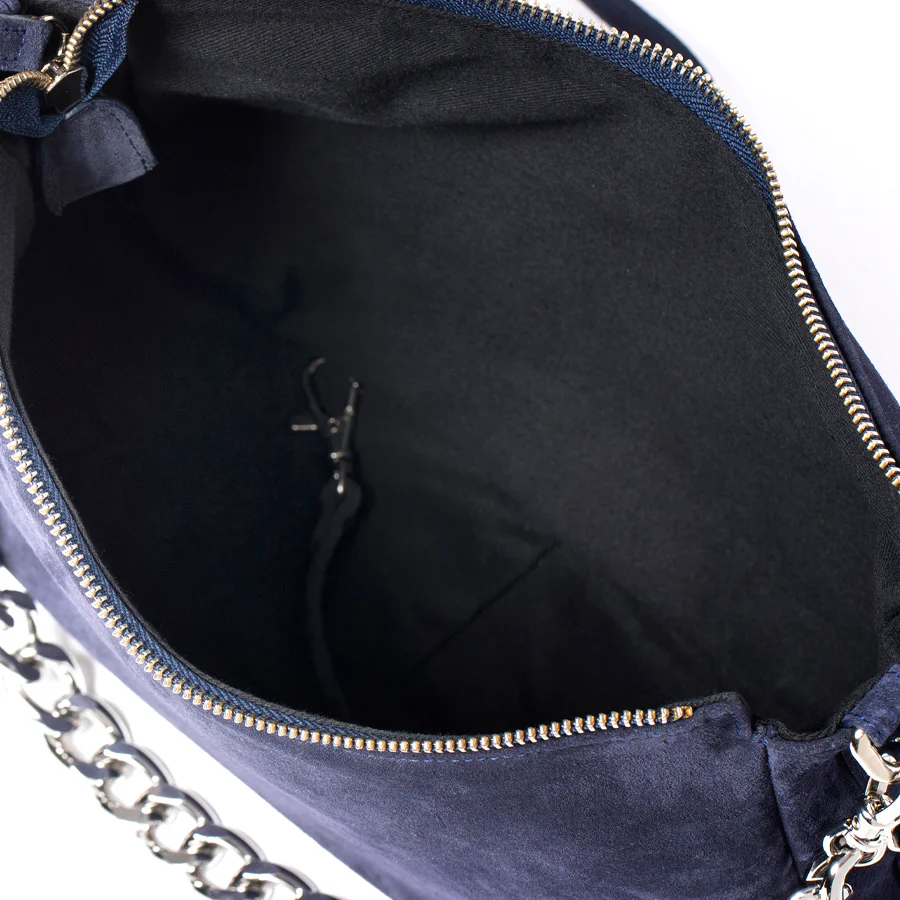 BOLSO DE MANO V114 VELOUR OCEANO - Image 3