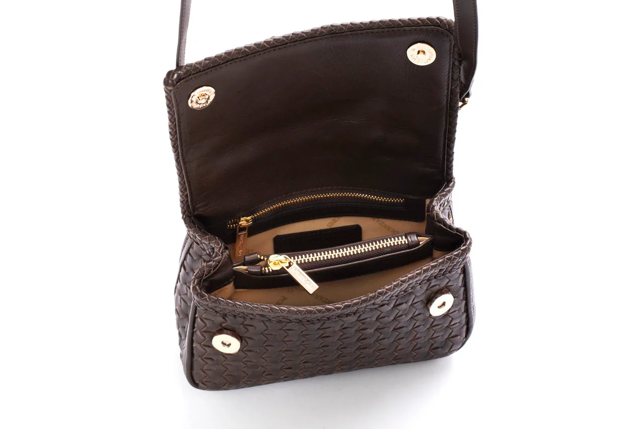 BOLSO DE MANO MINI V158 CAFE - Image 3