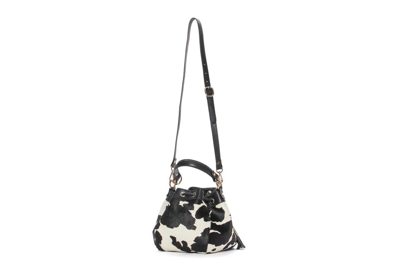 BOLSO DE MANO V171 MUCCA NEGRO - Image 2