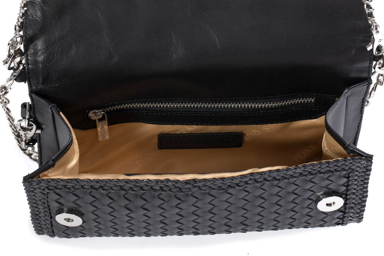 BOLSO DE MANO V212 NEGRO+MILK - Image 3