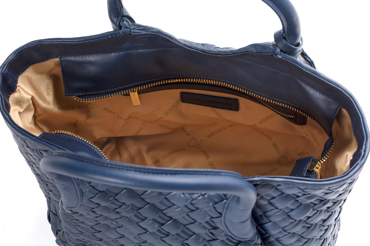 BOLSO DE MANO V214 NAPA AZULON - Image 3