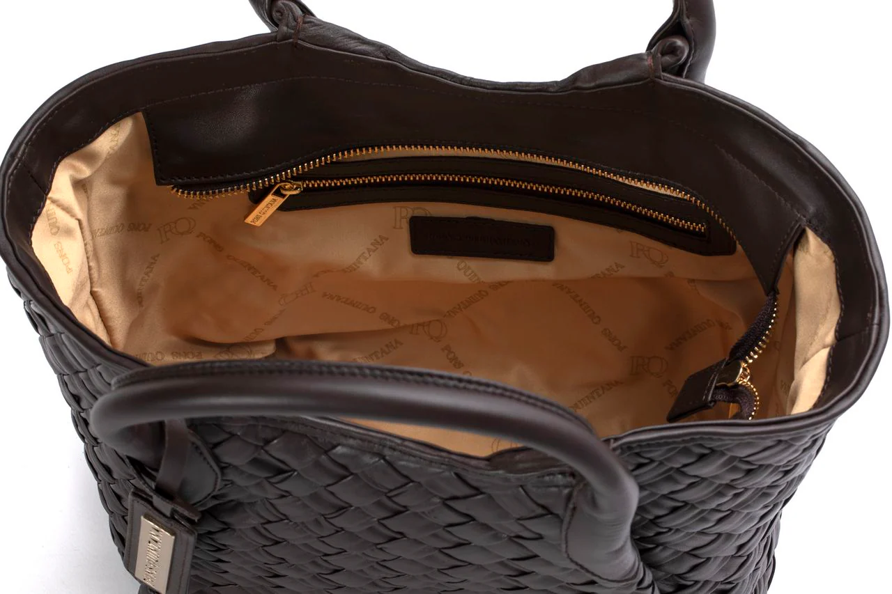 BOLSO DE MANO V214 NAPA CAFE - Image 3