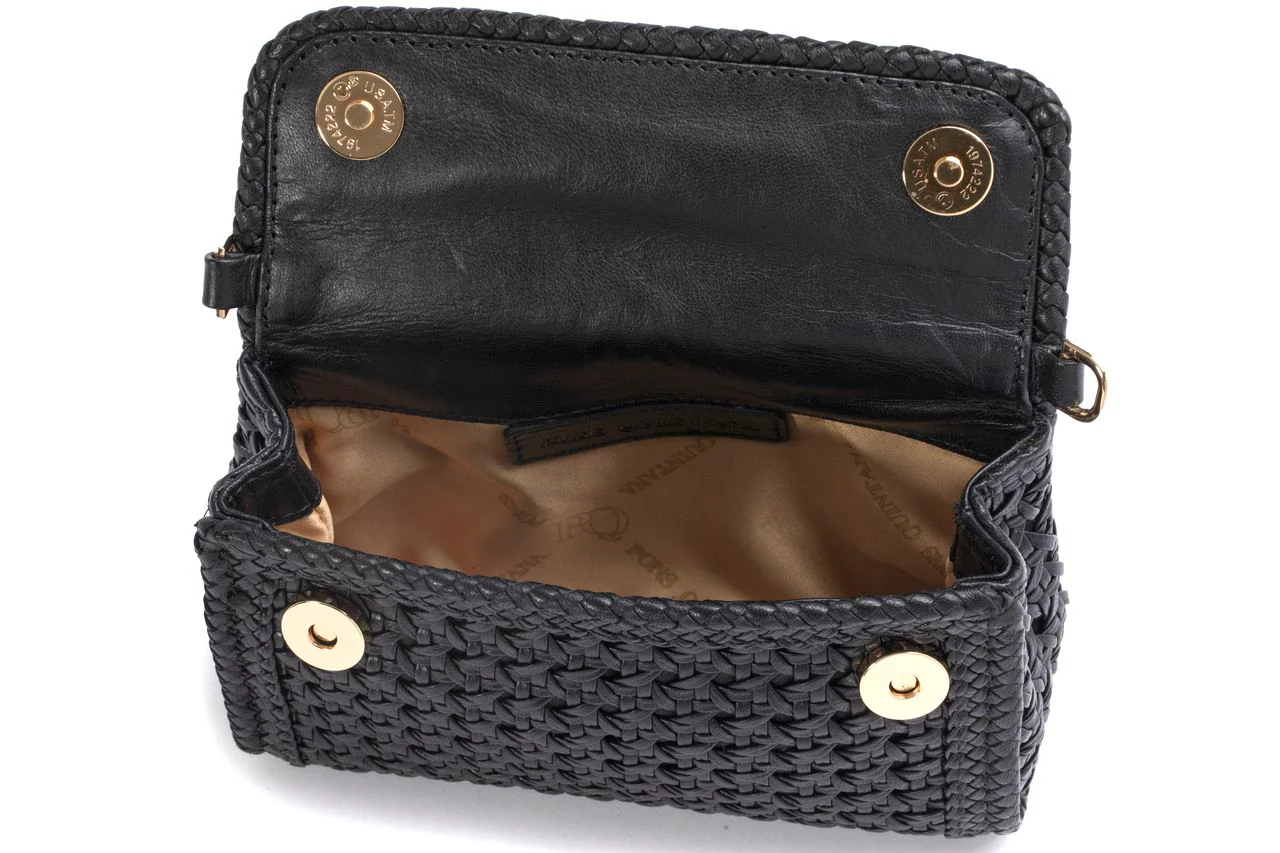 BOLSO DE MANO MINI V246 NEGRO - Image 3