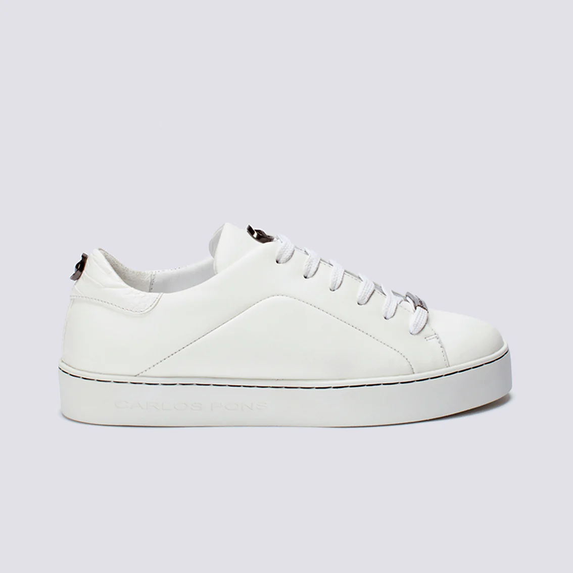 SNEAKER JADE NAPA BLANCO + COCCO BLANCO - Image 2
