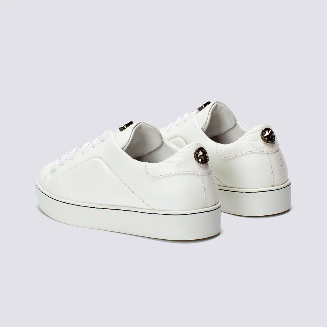 SNEAKER JADE NAPA BLANCO + COCCO BLANCO - Image 4