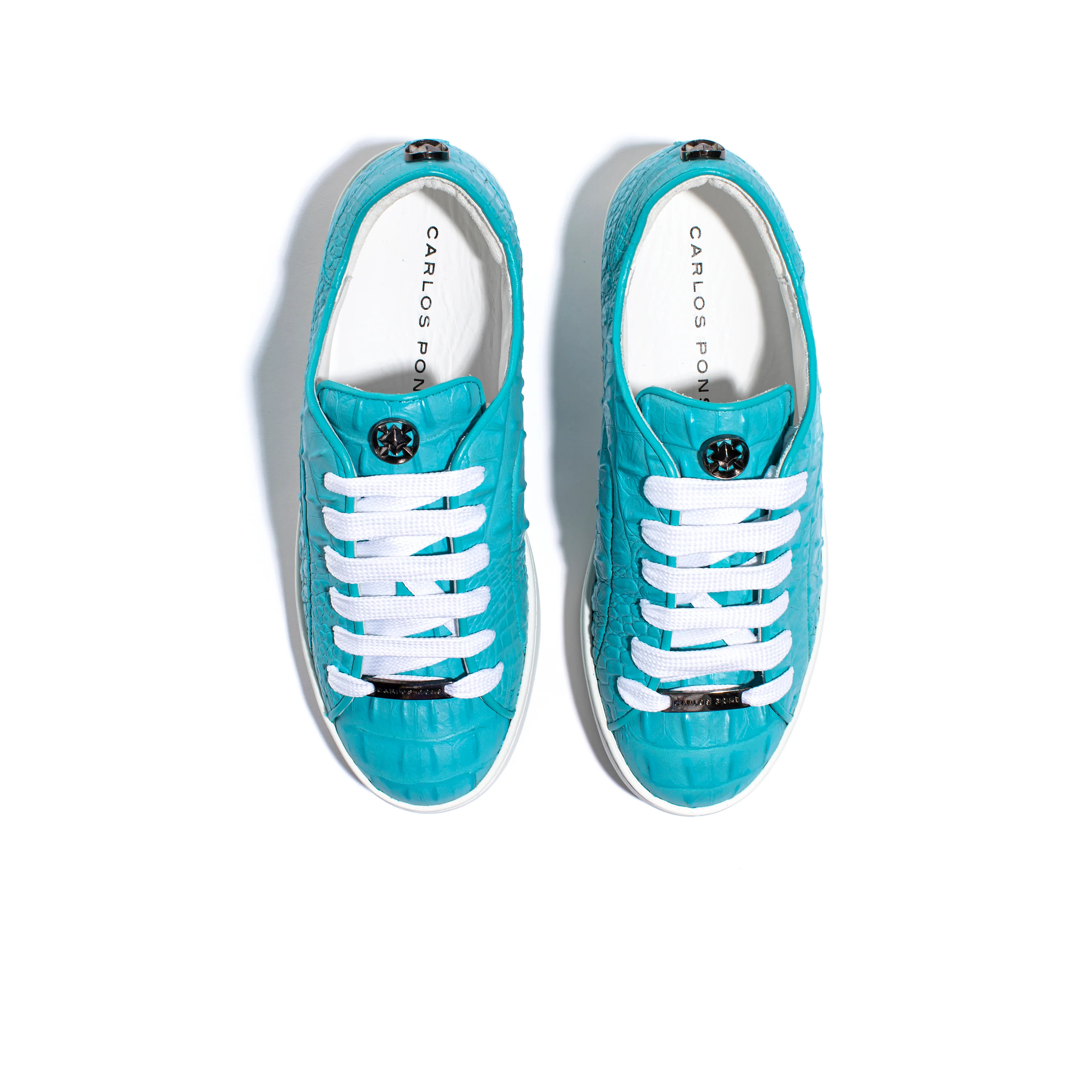 SNEAKER JADE CAIMAN TURQUESA - Image 3