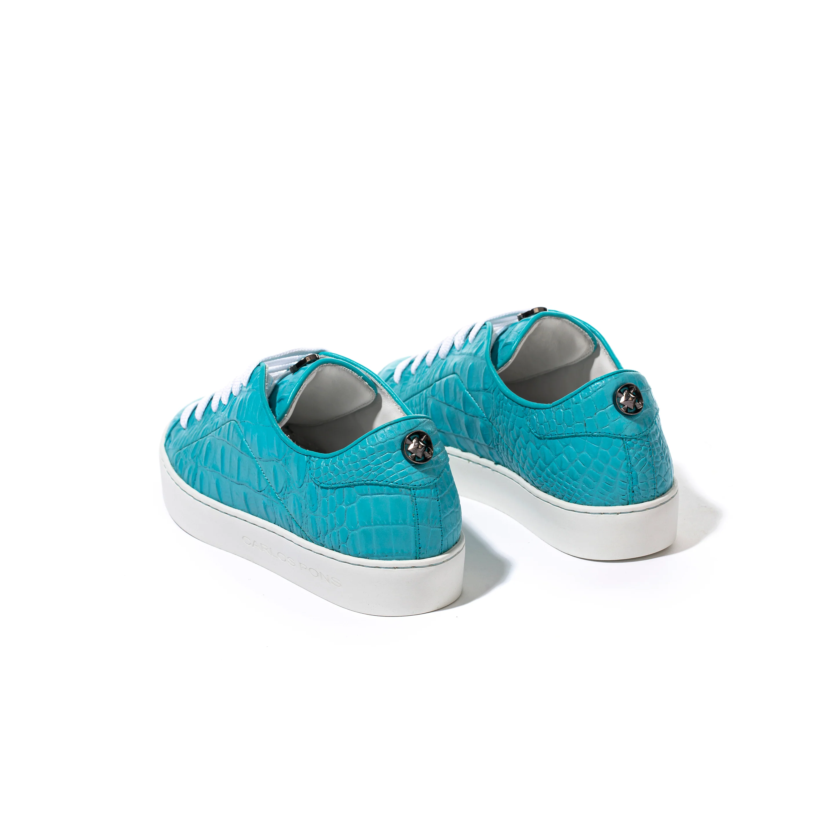 SNEAKER JADE CAIMAN TURQUESA - Image 4