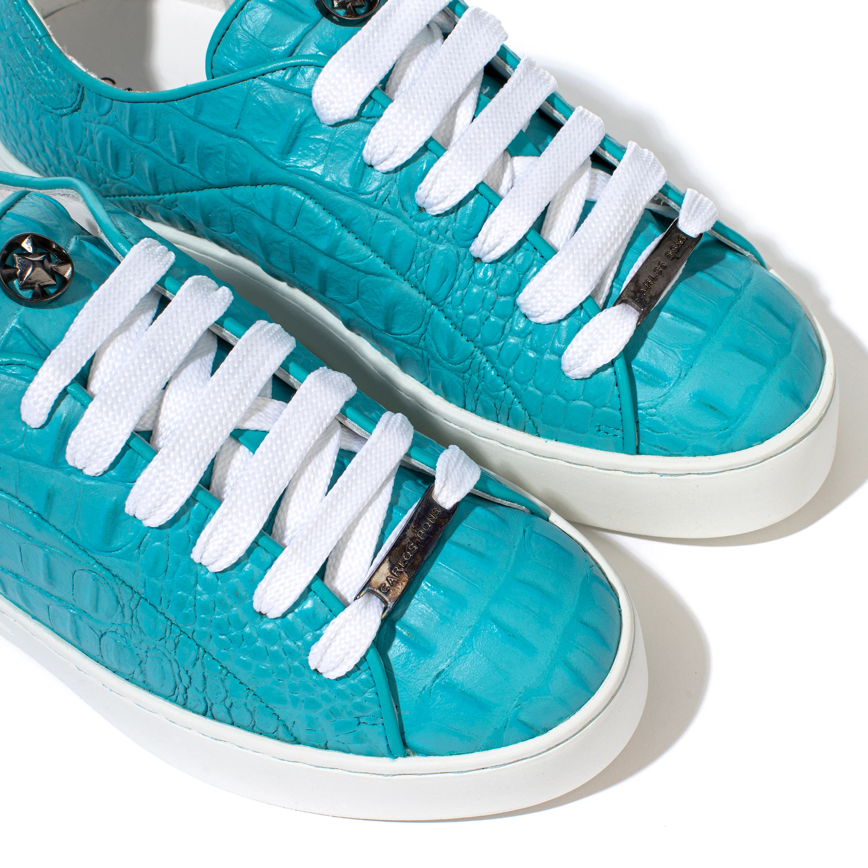 SNEAKER JADE CAIMAN TURQUESA - Image 5