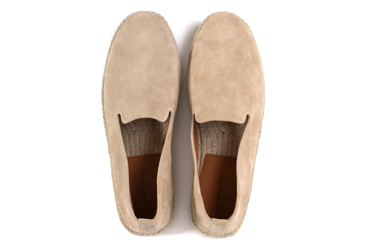 ALPARGATA OPALO VELOUR CAMEL - Image 4