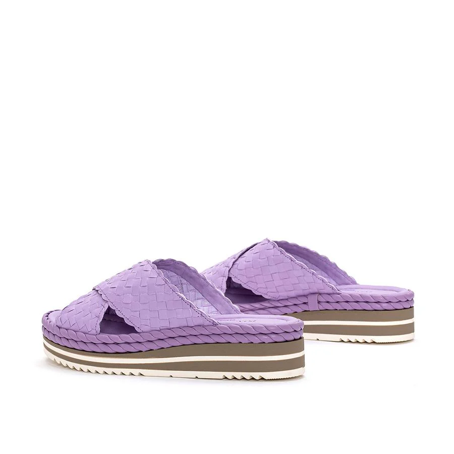 SANDALIA PLATAFORMA MILAN WET LAVANDA - Image 4