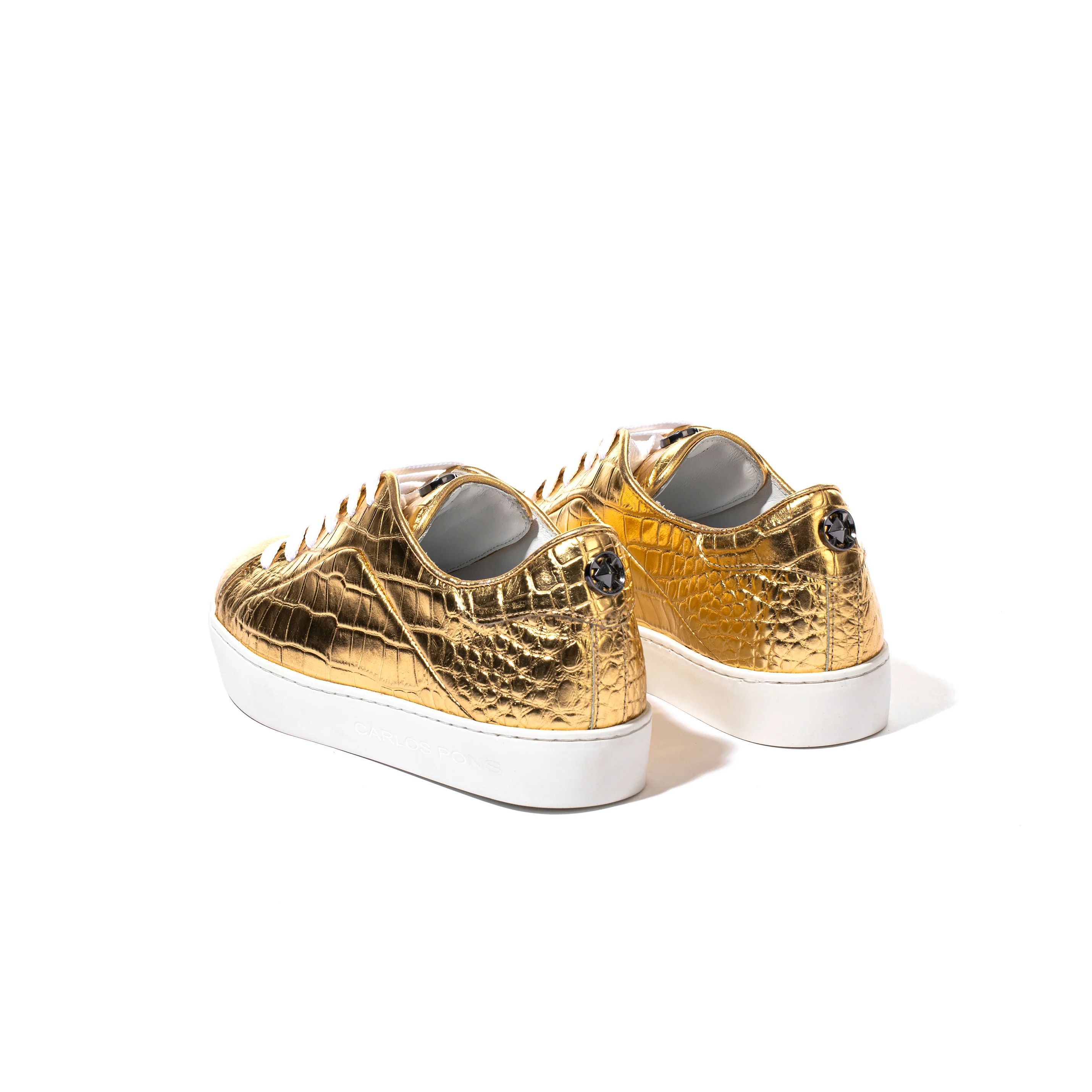 SNEAKER JADE COCCO ORO - Image 3