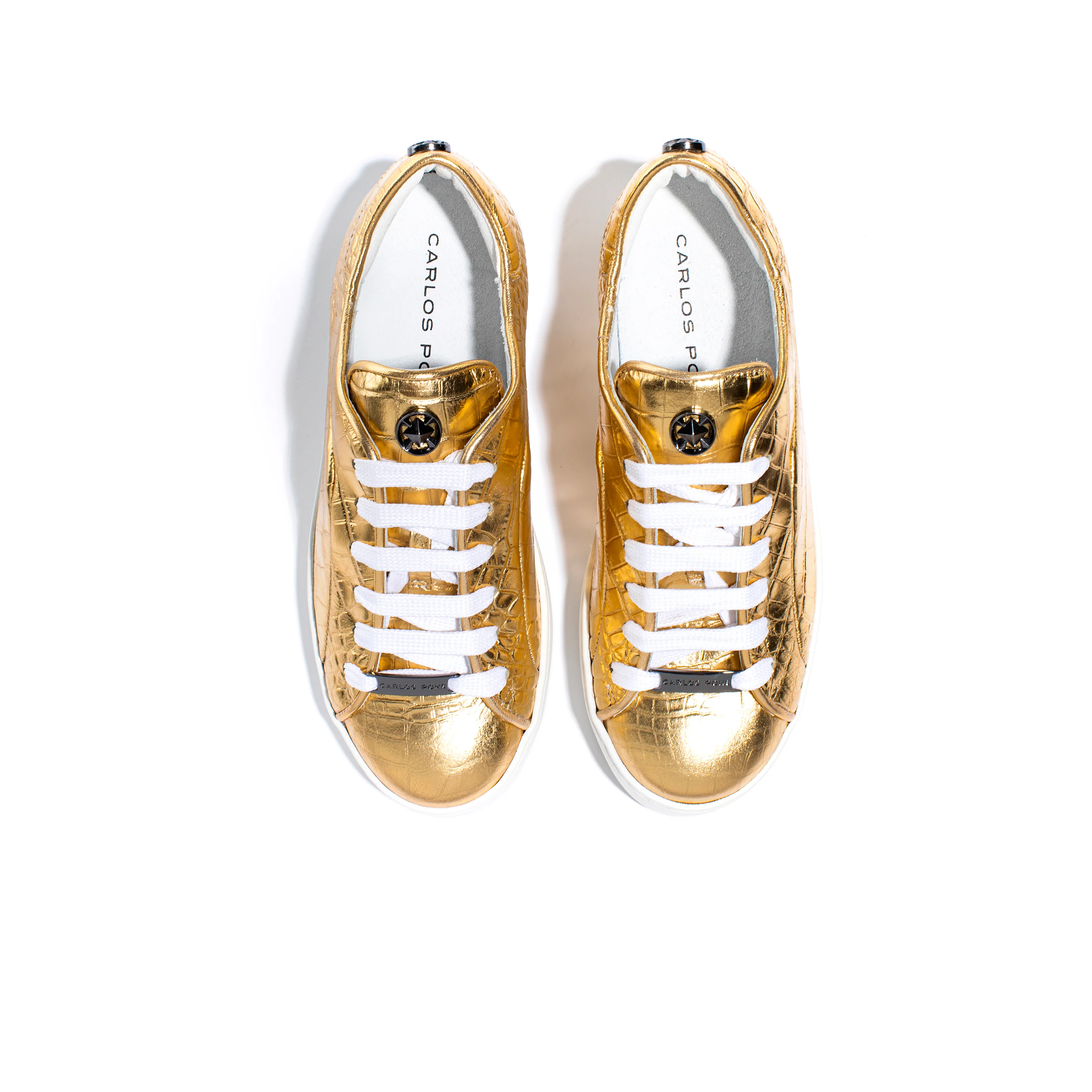 SNEAKER JADE COCCO ORO - Image 4