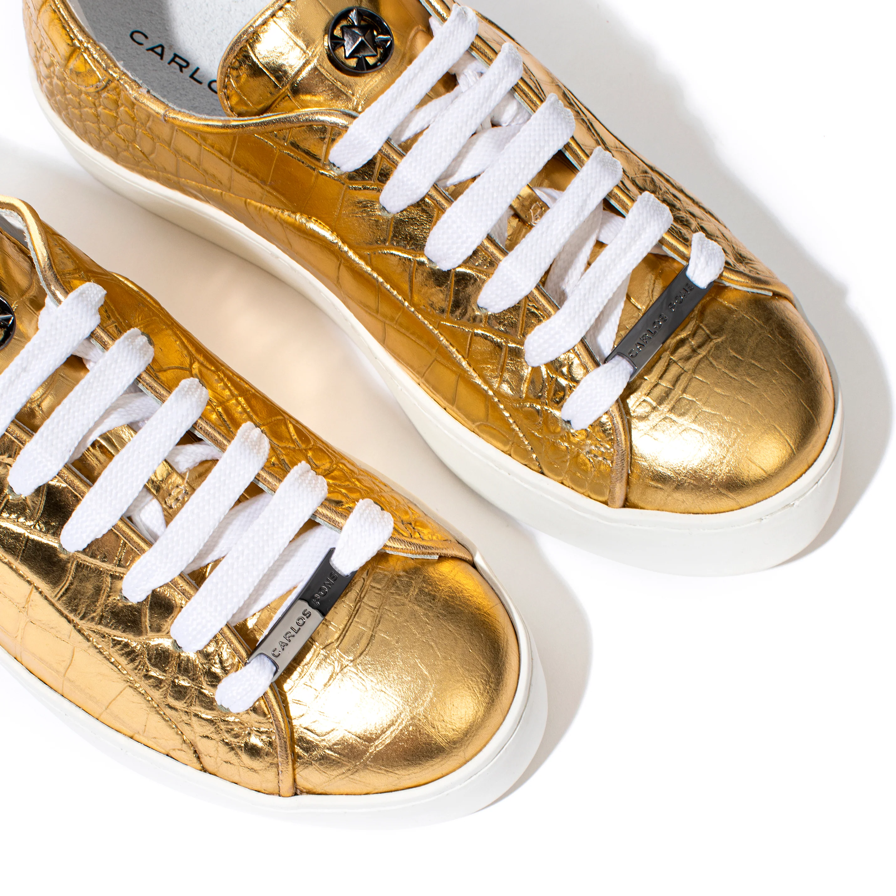 SNEAKER JADE COCCO ORO - Image 5