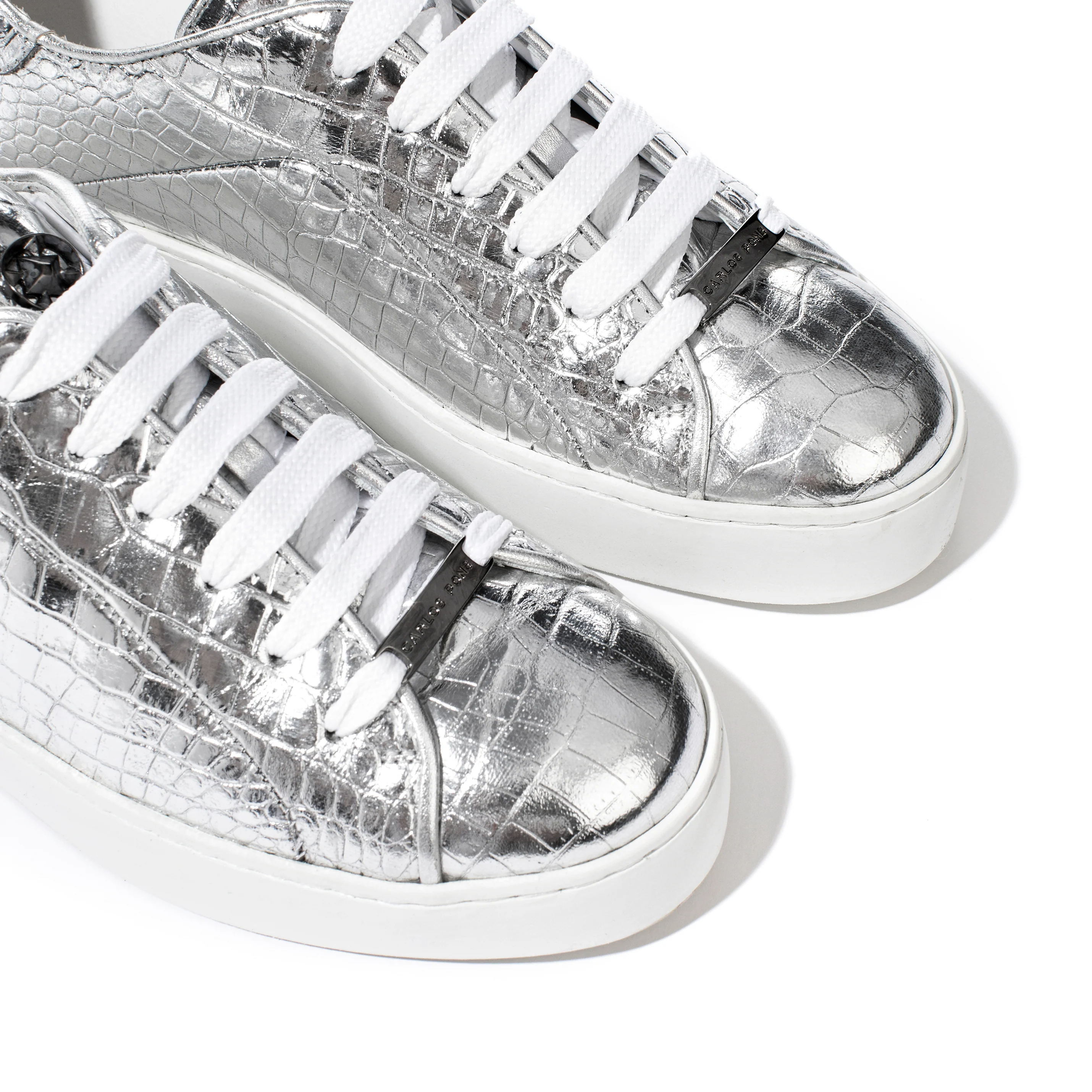 SNEAKER JADE COCCO PLATA - Image 5