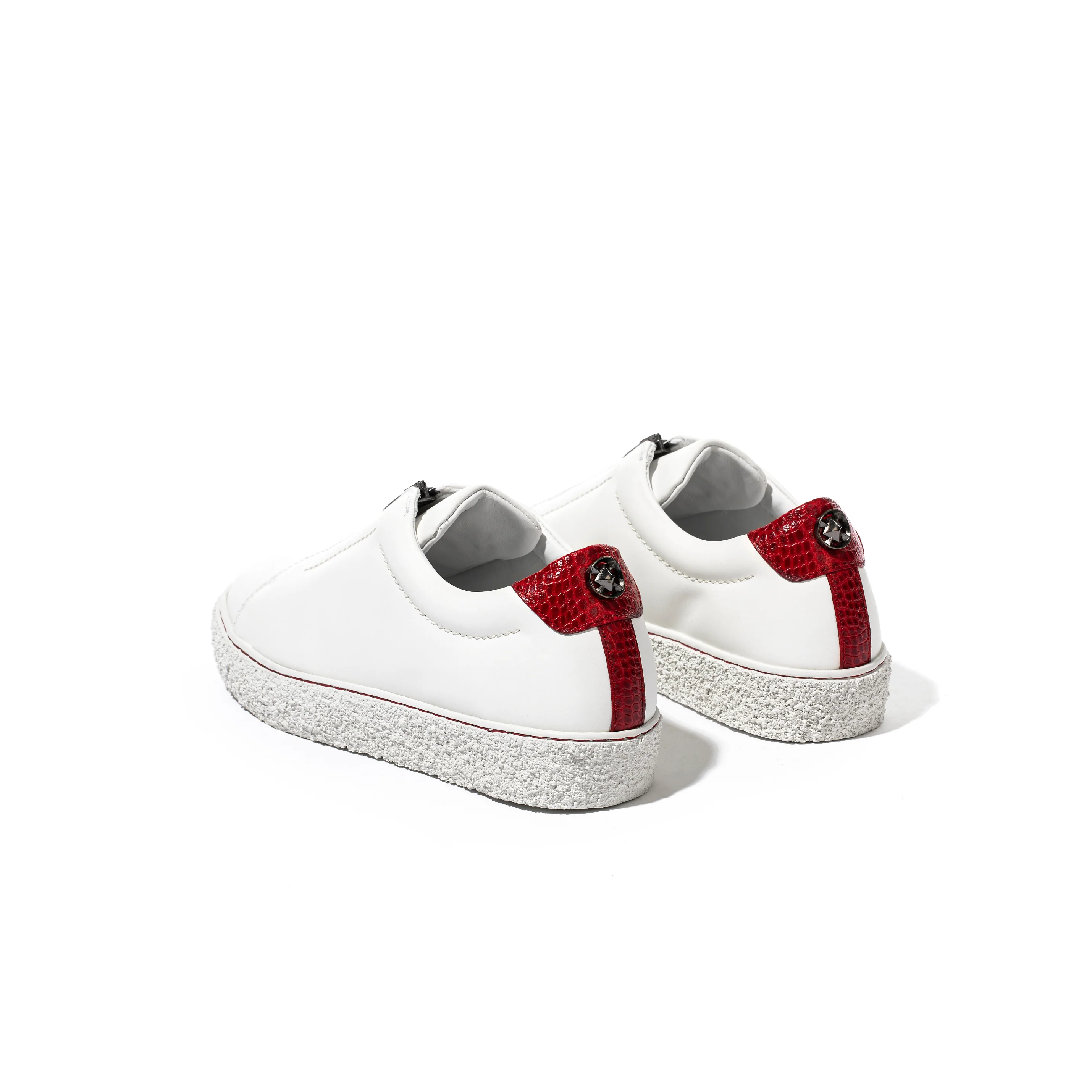 SNEAKER ONIX BLANCO - ROJO - Image 3