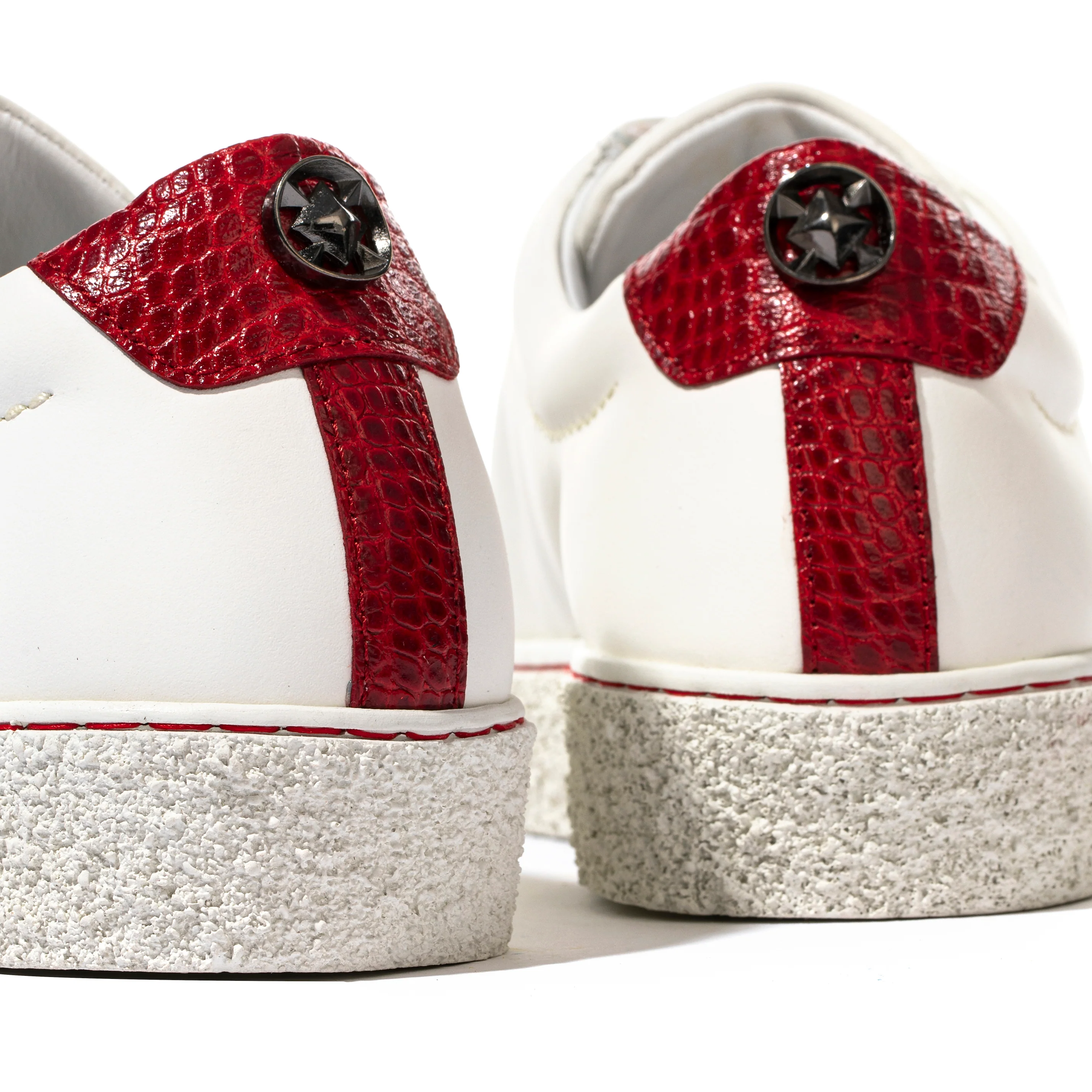 SNEAKER ONIX BLANCO - ROJO - Image 5